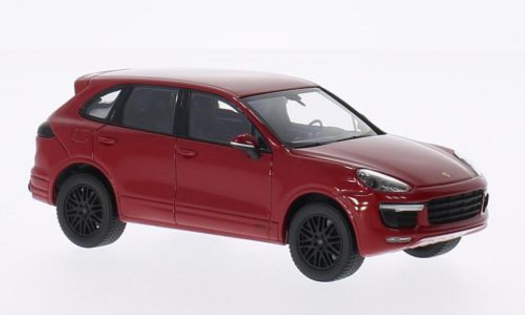 Porsche Cayenne GTS 1/43 Minichamps GTS red 2014 diecast model cars