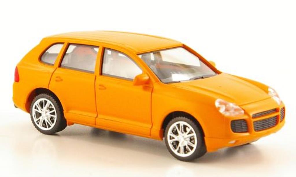 Porsche Cayenne Turbo 1/87 Herpa Turbo mattorange diecast model cars