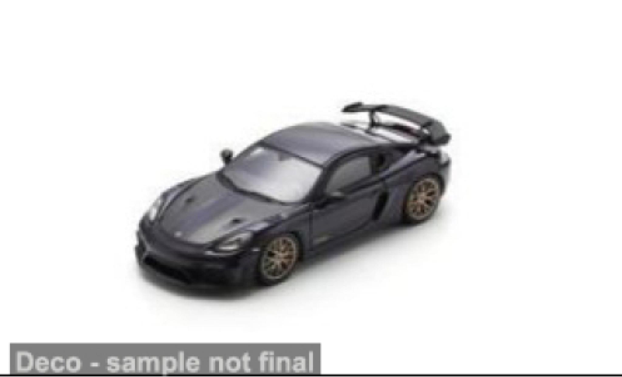 Porsche Cayman 1/43 Spark purple 1:43 diecast model cars