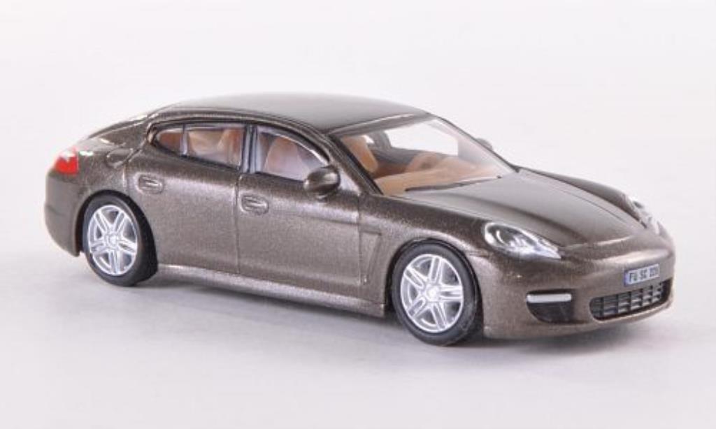 Porsche Panamera 1/87 Schuco brown diecast model cars