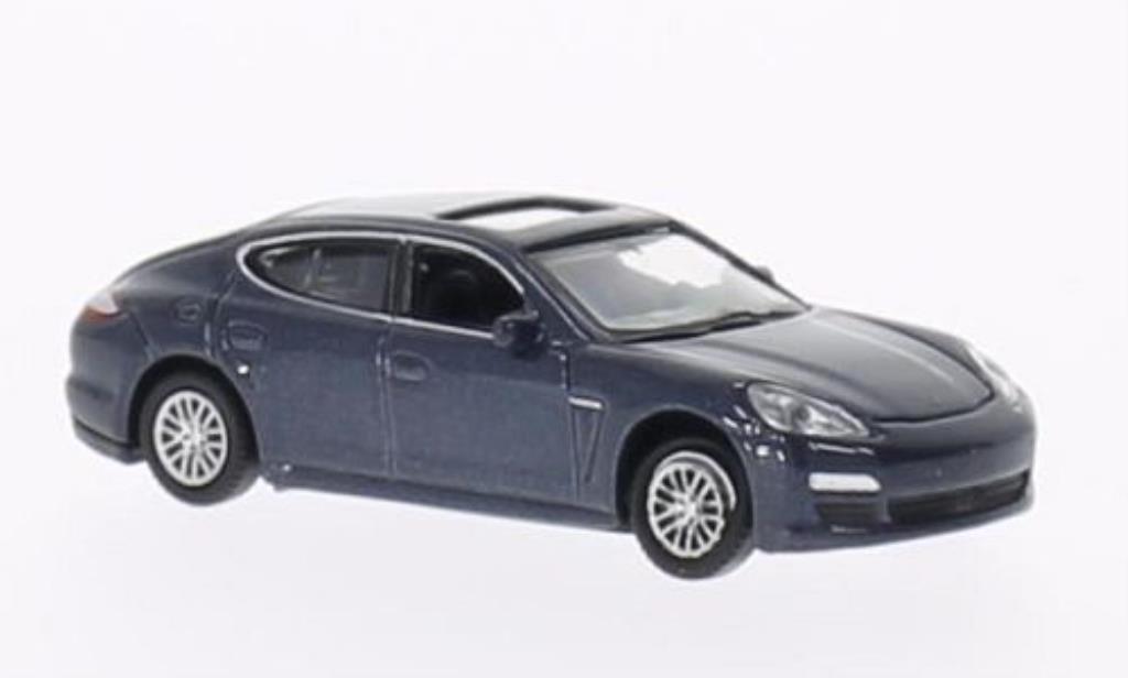 Porsche Panamera S 1/87 Welly S blue diecast model cars