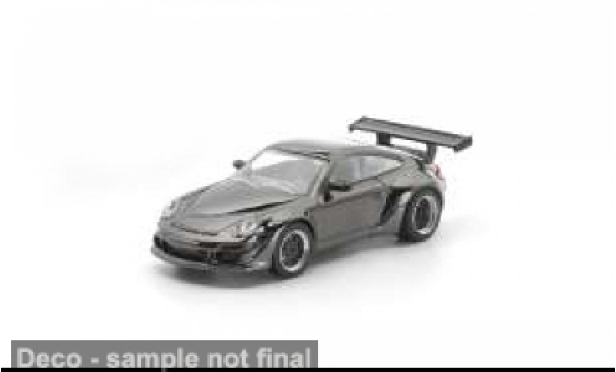Porsche 997 RWB 1/64 Pop Race anthrazit 1:64 diecast model cars