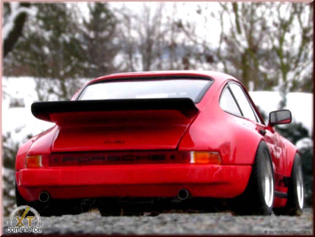 Porsche 911 RS 3.0 carrera red jantes fuchs 1974 1/18 Autoart