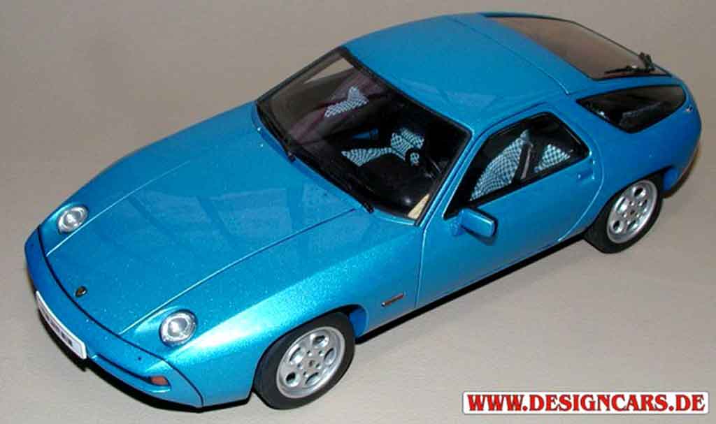 Porsche 928 Cabriolet black 1/18 Autoart