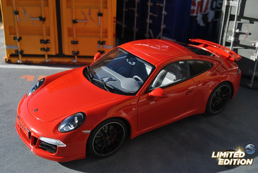 Porsche 991 S 1/18 GT Spirit Carrera S AEROKIT CUP red diecast model cars