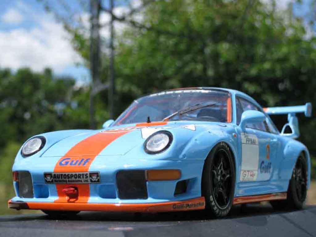 Porsche 993 GT2 1/18 Ut Models GT2 evolution gulf diecast model cars