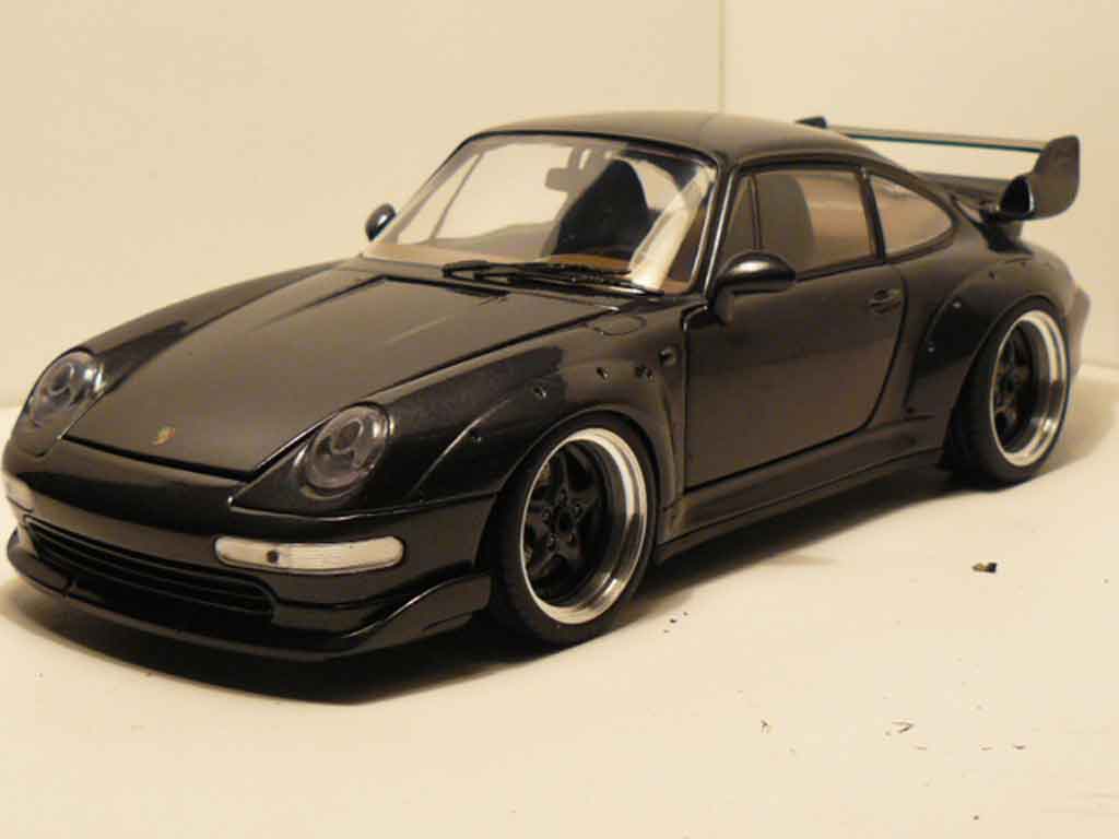 Porsche 993 GT2 1/18 Ut Models GT2 titanium grey jantes a deport diecast model cars
