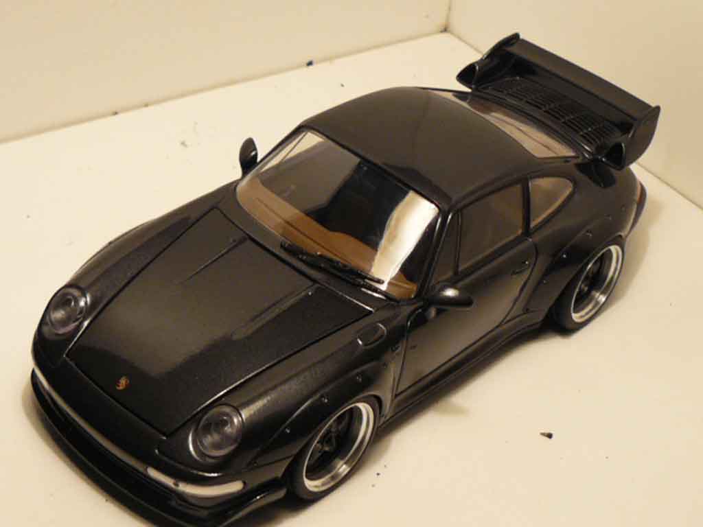 Porsche 911 GT2 titanium grey jantes a deport 1/18 Ut Models