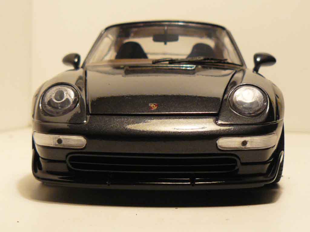 Porsche 911 GT2 titanium grey jantes a deport 1/18 Ut Models