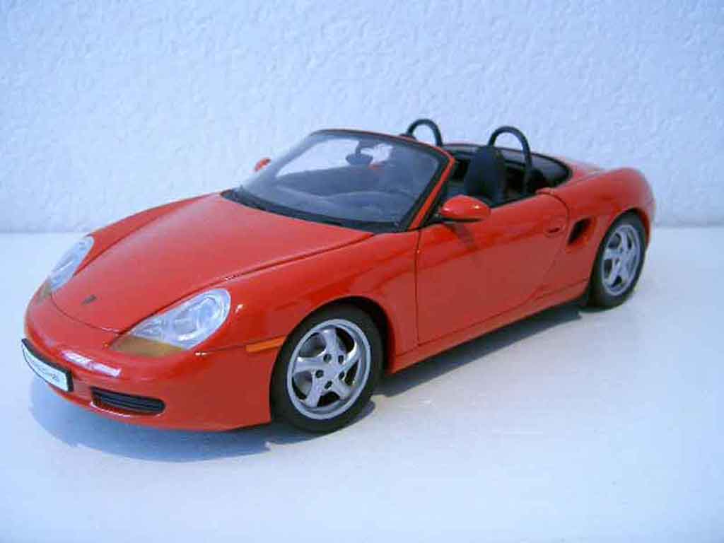 Porsche Boxster 1/18 Ut Models 987 red diecast model cars