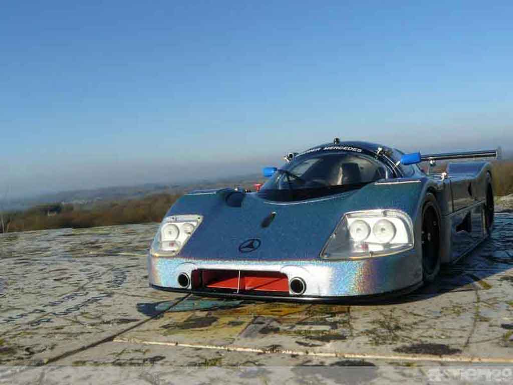 Mercedes C9 1/18 Exoto sauber liquid sliver standox edition 2002 diecast model cars
