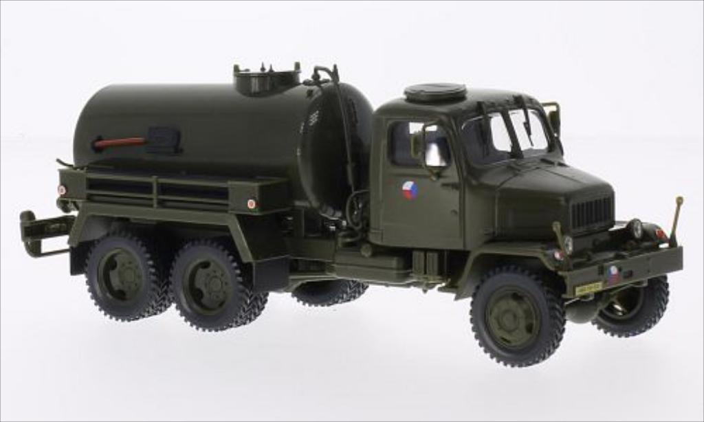 Praga V3S 1/43 Abrex Tank Fekalni vuz (Cesspit Emptier) tschechische Armee matt-grun diecast model cars