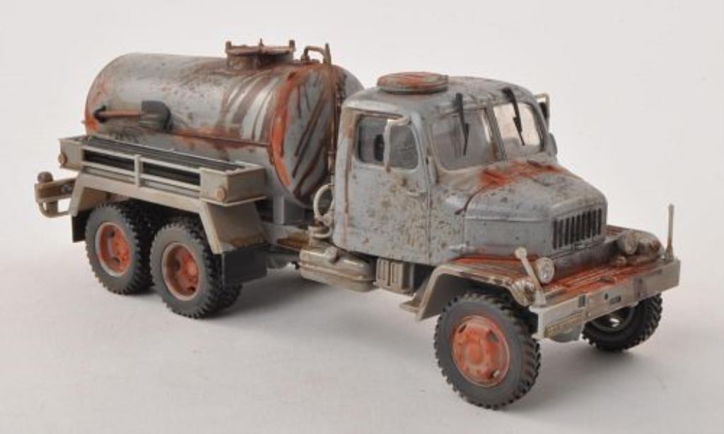 Praga V3S 1/43 Abrex Tank grey mit Rost- und Betriebsspuren diecast model cars