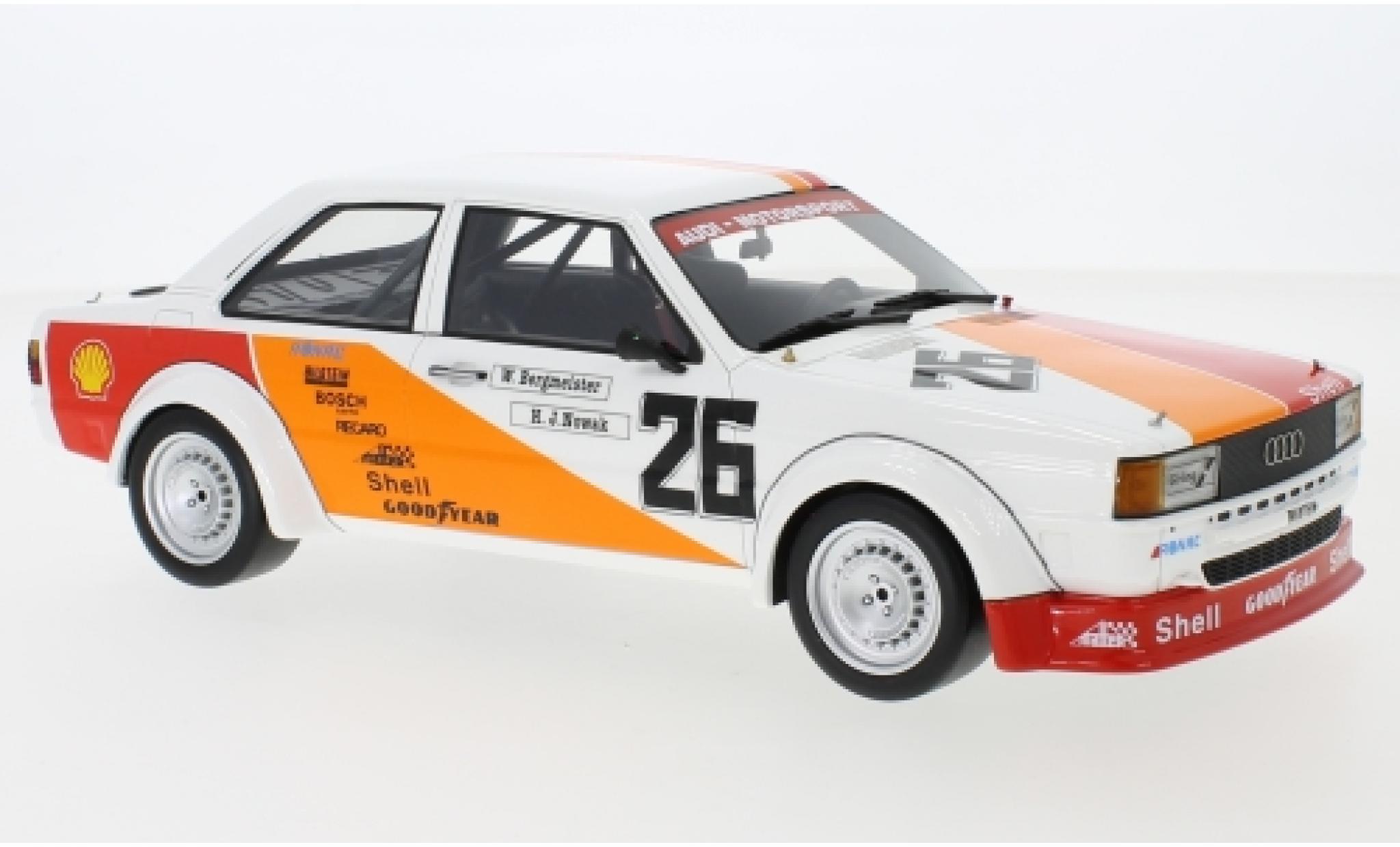 Audi 80 1/18 Premium ClassiXXs (B2) Gr.2 No.26 ETCC Vallelunga 19 W.Bergmeister/H-J.Nowak diecast model cars