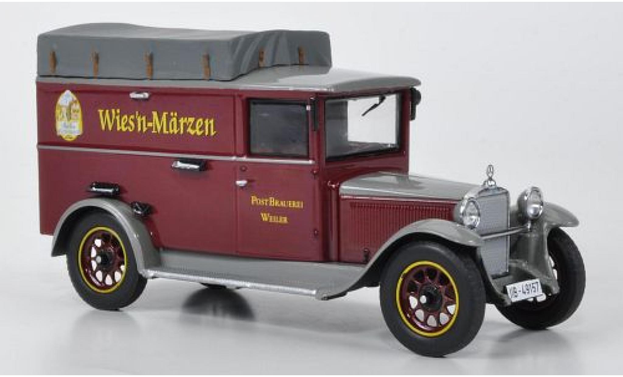 Mercedes L1000 1/43 Premium ClassiXXs Express Postbrauerei Weiler avec Dachplane diecast model cars