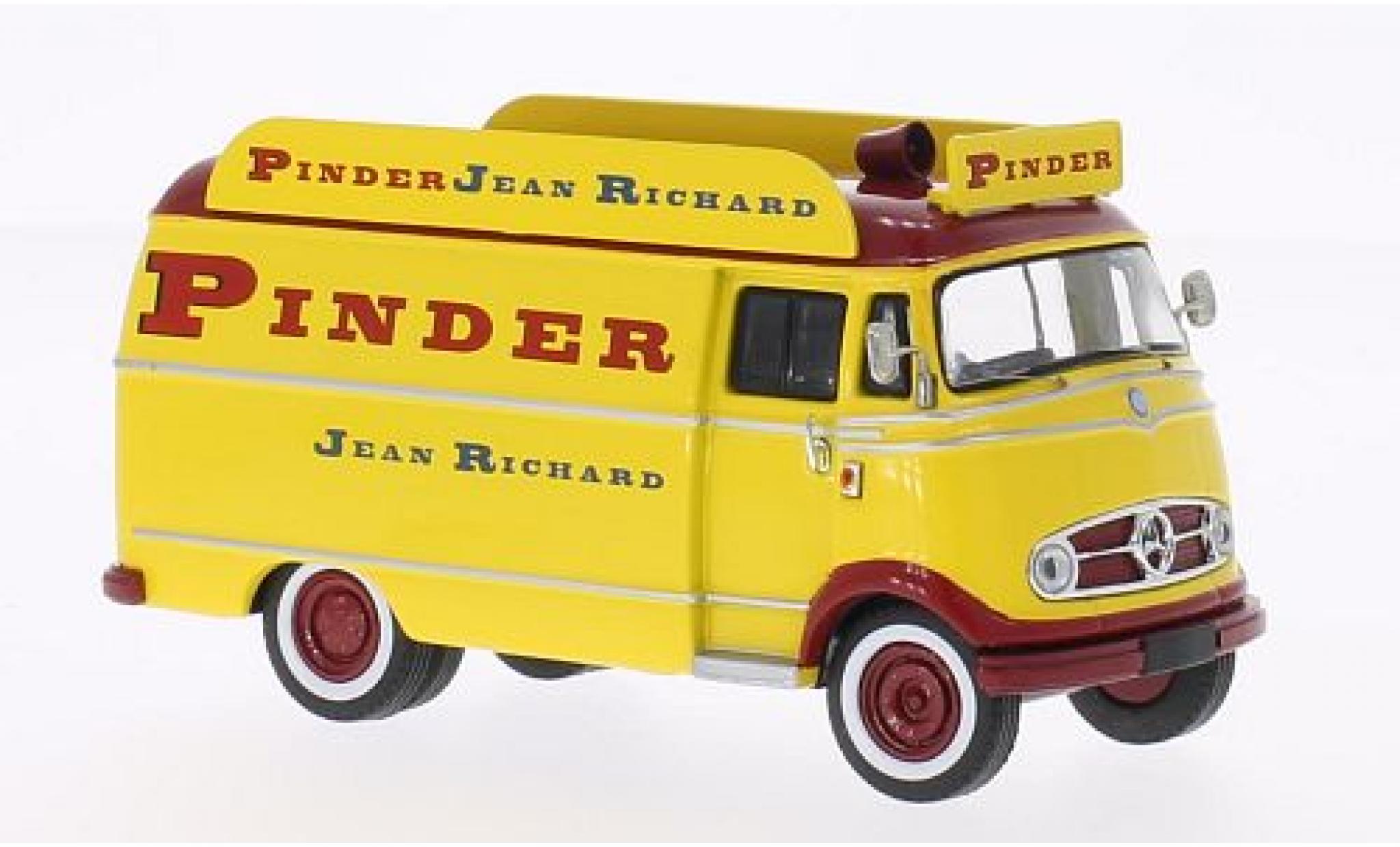 Mercedes L319 1/43 Premium ClassiXXs Pinder fourgon diecast model cars