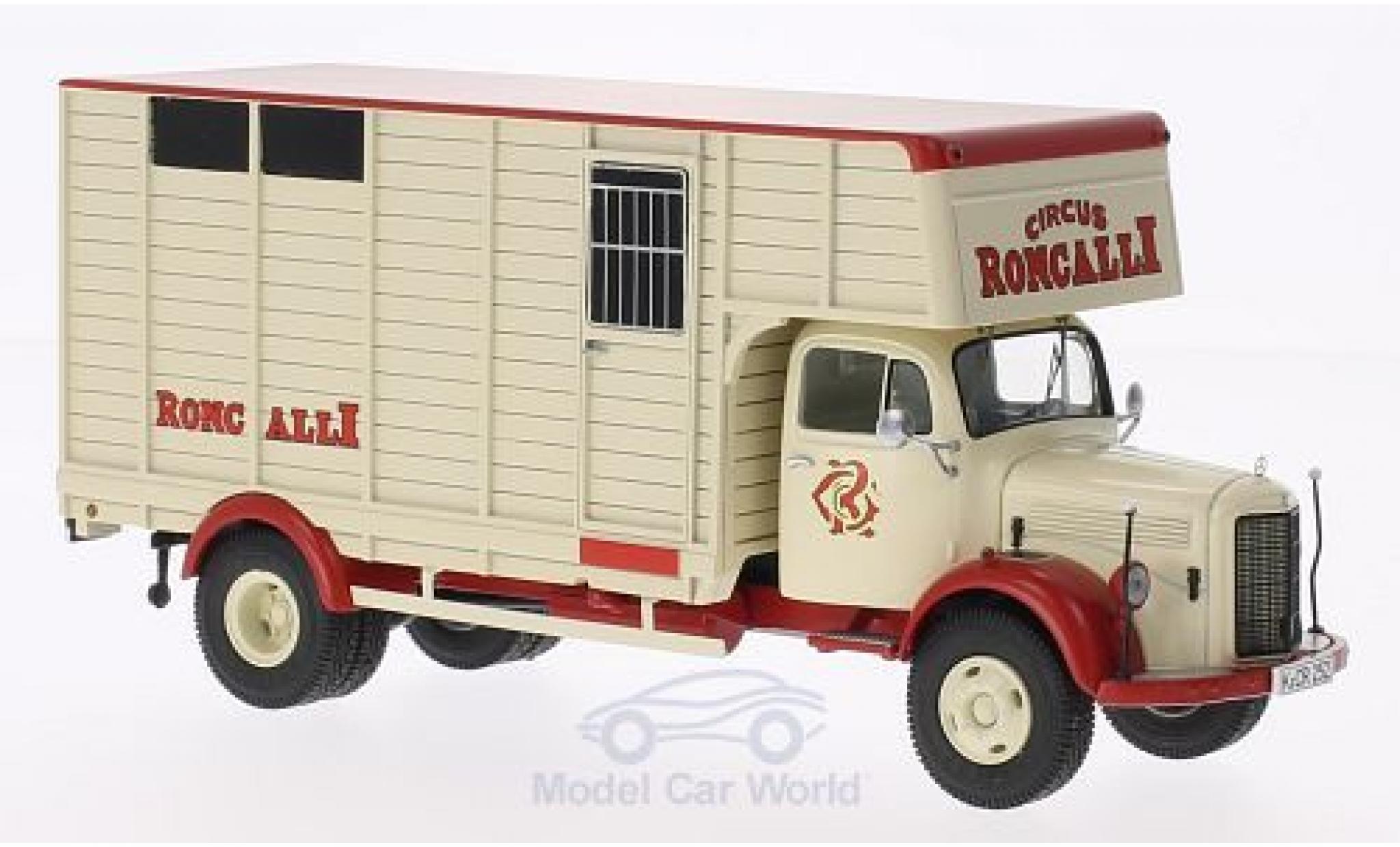 Mercedes L3500 1/43 Premium ClassiXXs Circus Roncalli Pferdetransporter diecast model cars