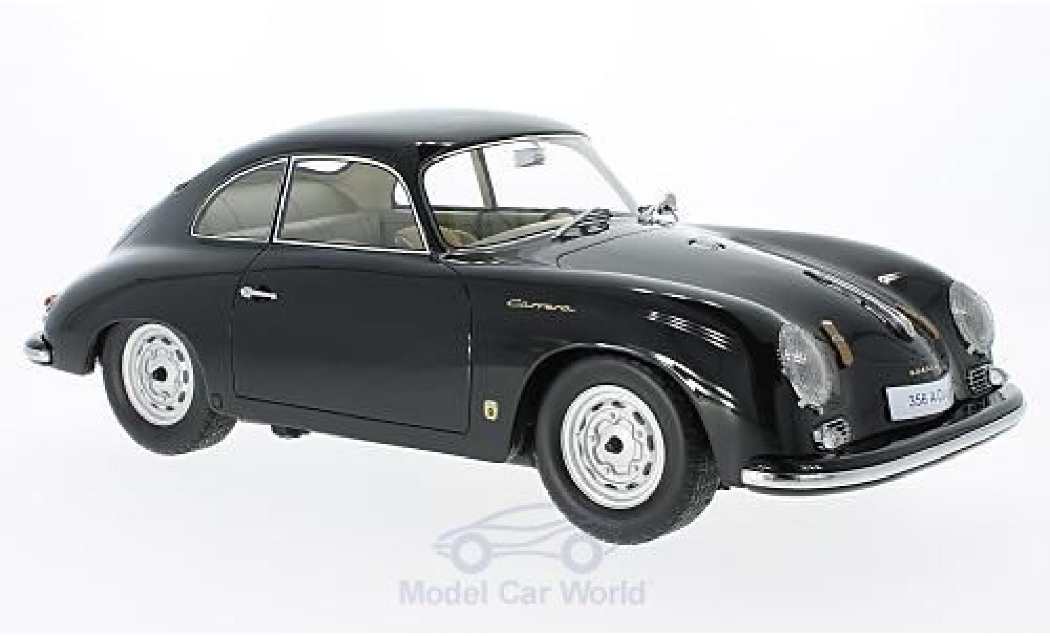 Porsche 356 A 1/12 Premium ClassiXXs A Coupe black diecast model cars
