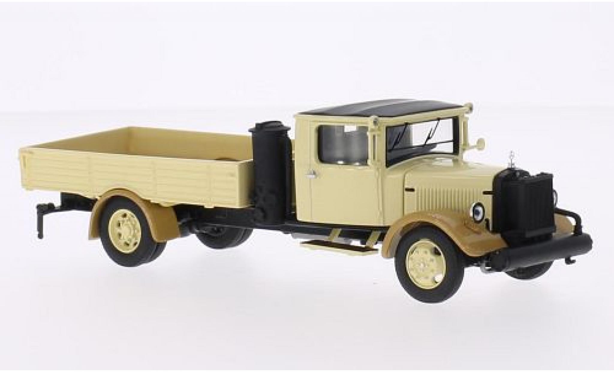 Mercedes CLA 1/43 Premium ClassiXXs LO 2750 Holzvergaser beige/beige 1940 diecast model cars