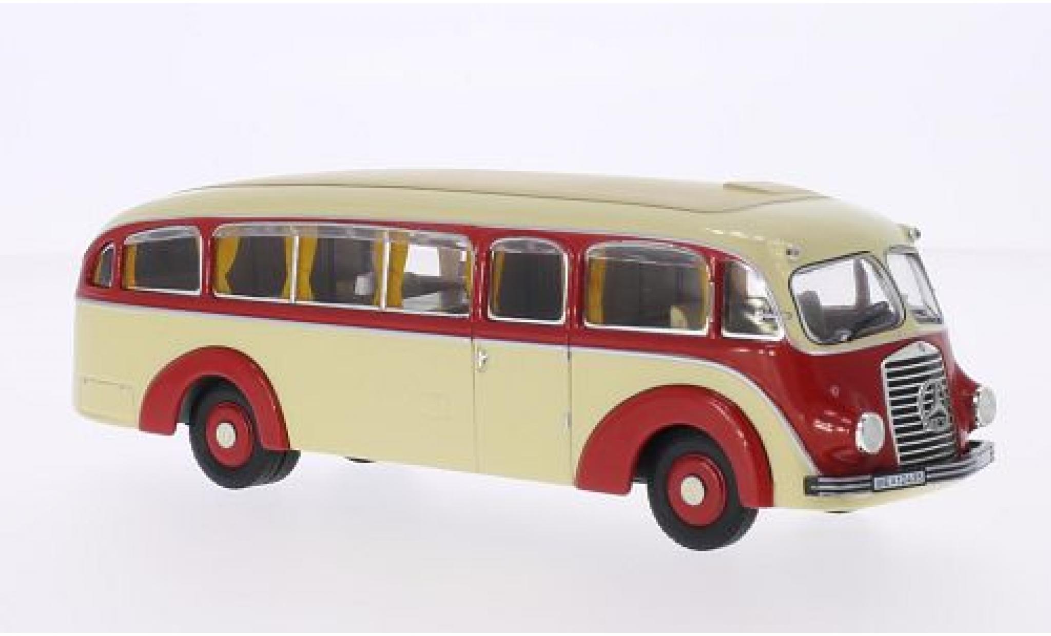 Mercedes CLA 1/43 Premium ClassiXXs LO 3500 beige/red diecast model cars