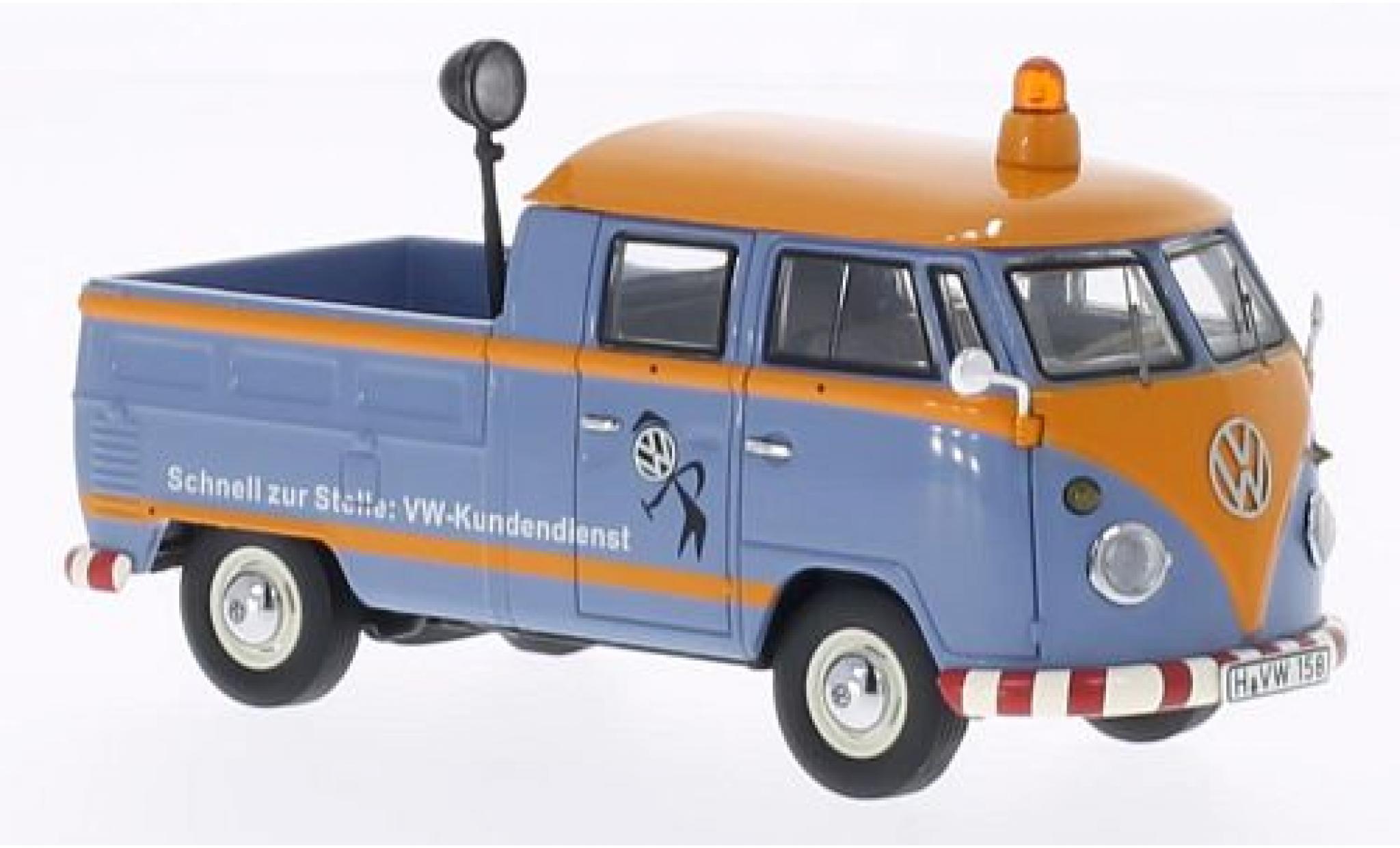 Volkswagen T1 1/43 Premium ClassiXXs cabine double VW-Service clients diecast model cars