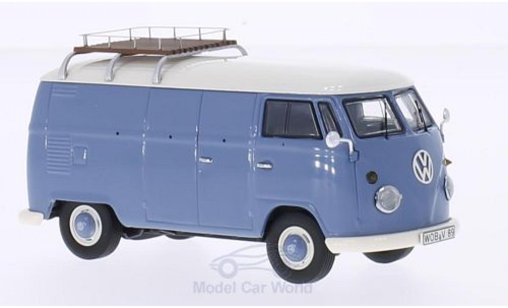 Volkswagen T1 B 1/43 Premium ClassiXXs Kasten blue diecast model cars