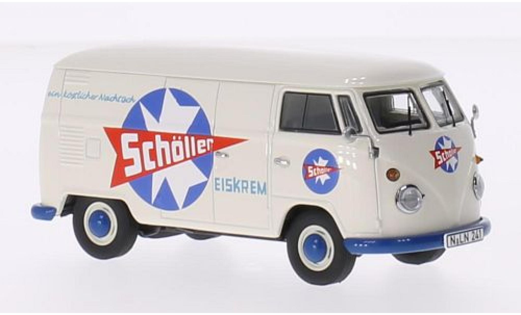 Volkswagen T1 1/43 Premium ClassiXXs Van Sch&ouml;ller Eiskrem 1959 diecast model cars