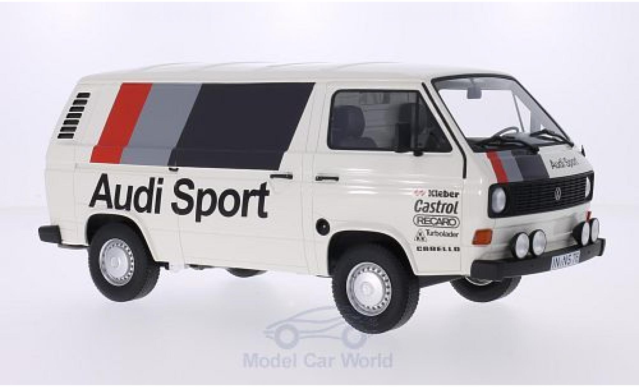 Volkswagen T3 A 1/18 Premium ClassiXXs Kasten Audi Sport 1980 diecast model cars
