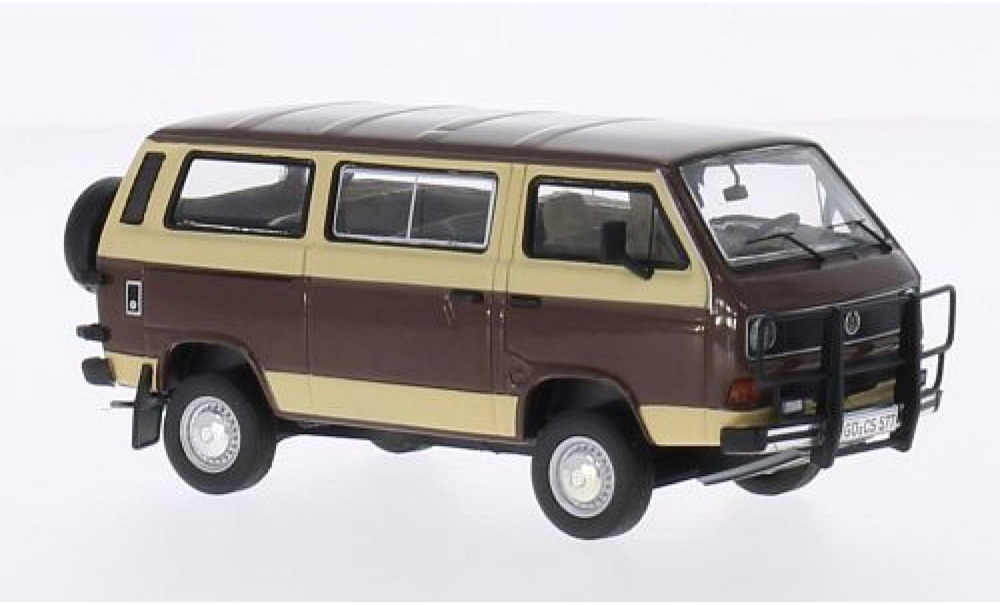 Volkswagen T3 1/43 Premium ClassiXXs b brown/beige Caravelle Syncro diecast model cars