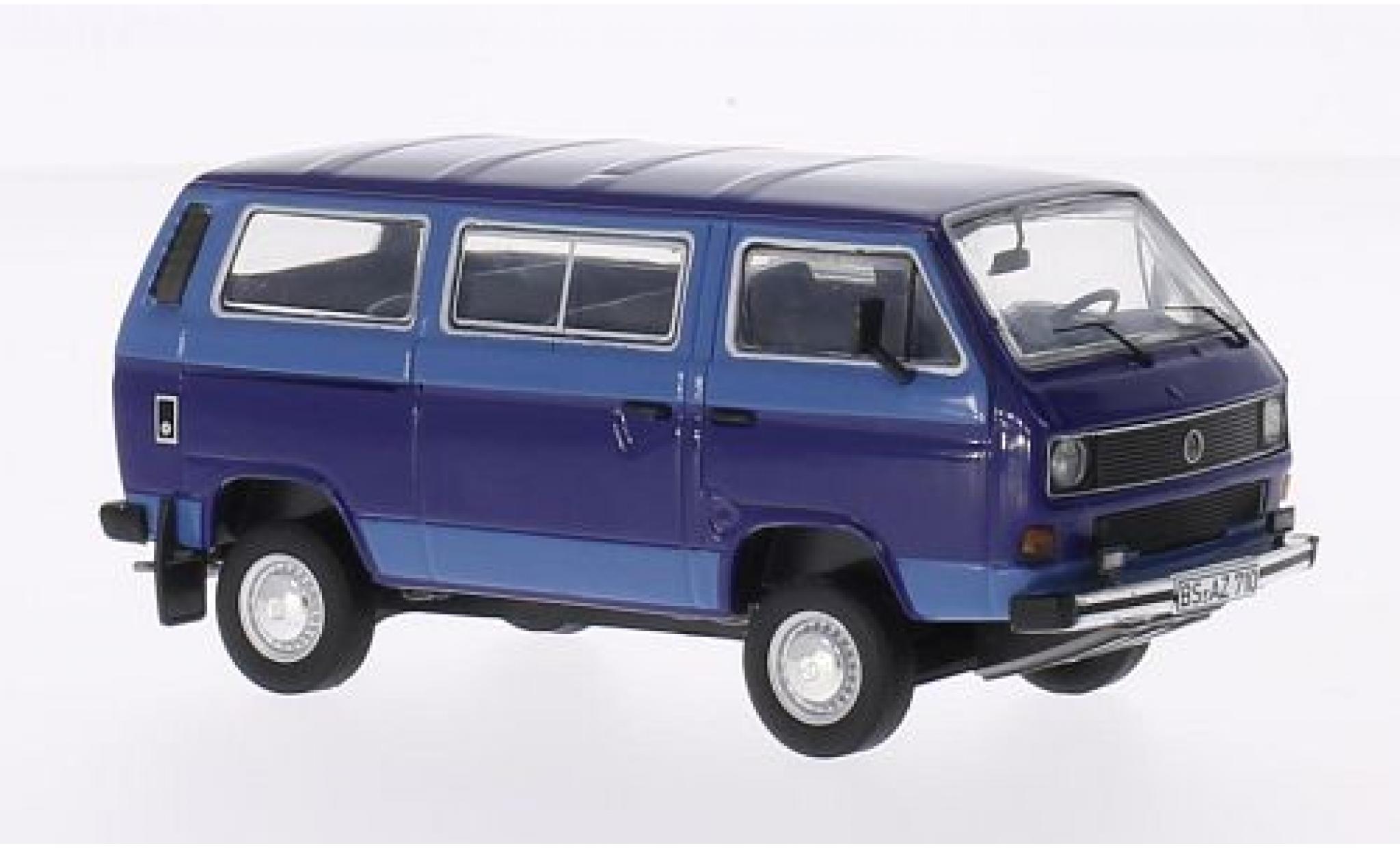 Volkswagen T3 1/43 Premium ClassiXXs b Syncro Bus blue/blue diecast model cars