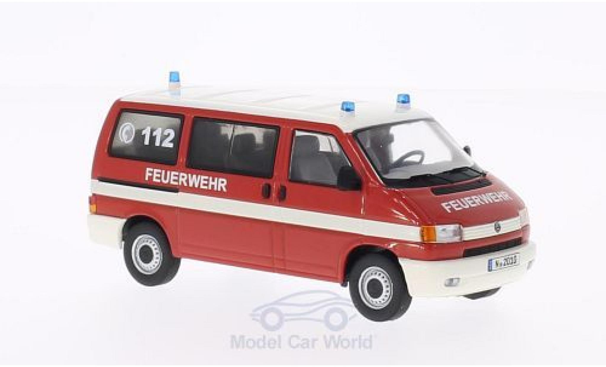 Volkswagen T4 1/43 Premium ClassiXXs Fire brigade-Bus diecast model cars