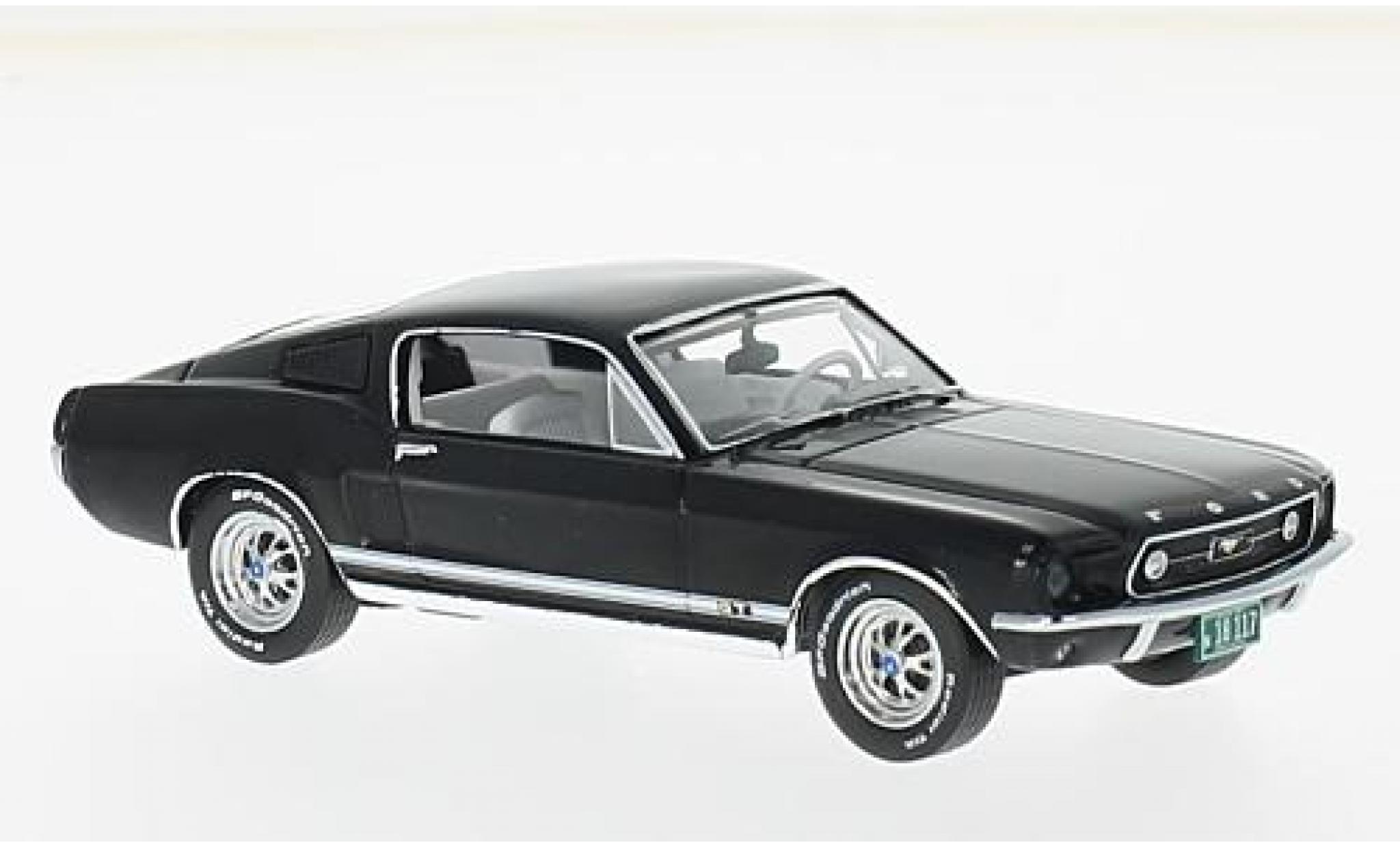 Ford Mustang 1/43 Premium X GT Fastback black 1967 diecast model cars