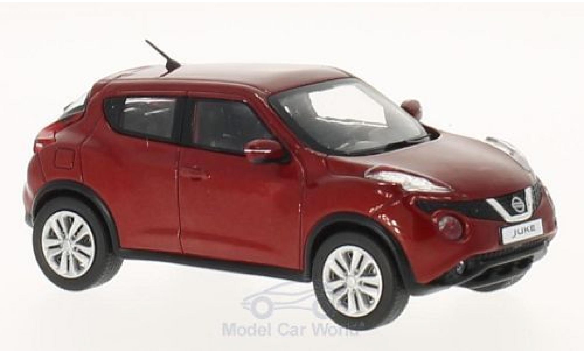 Nissan Juke 1/43 Premium X metallic red 2015 diecast model cars