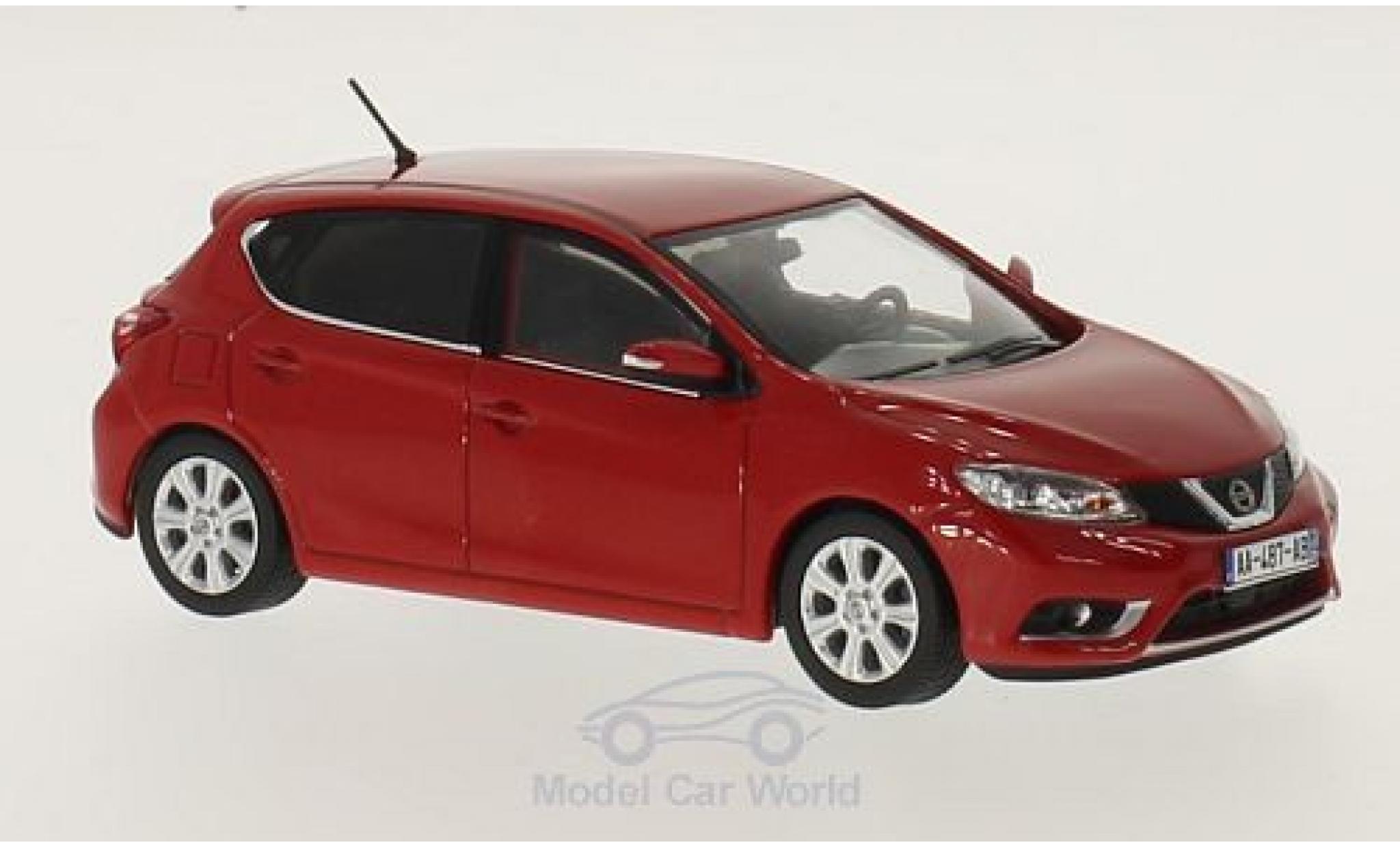 Nissan Pulsar 1/43 Premium X red 2015 diecast model cars