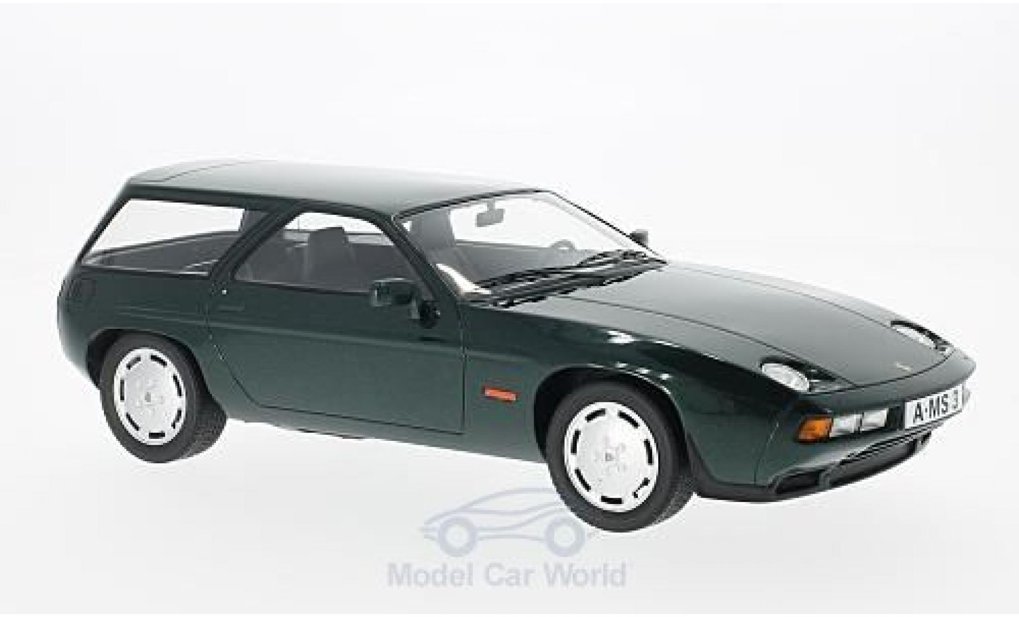 Porsche 928 1979 1/18 Premium X S Turbo Estate Artz metallic green 1979 diecast model cars