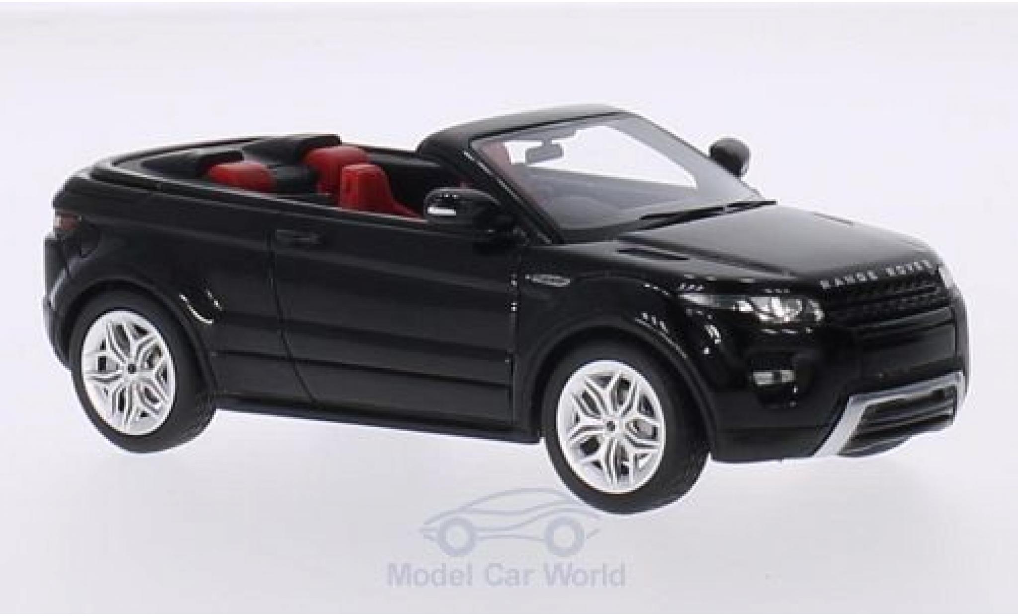 Range Rover Evoque 1/18 Premium X Convertible metallic black RHD 2012 Autosalon Genf Verdeck ge&ouml;ffnet diecast model cars