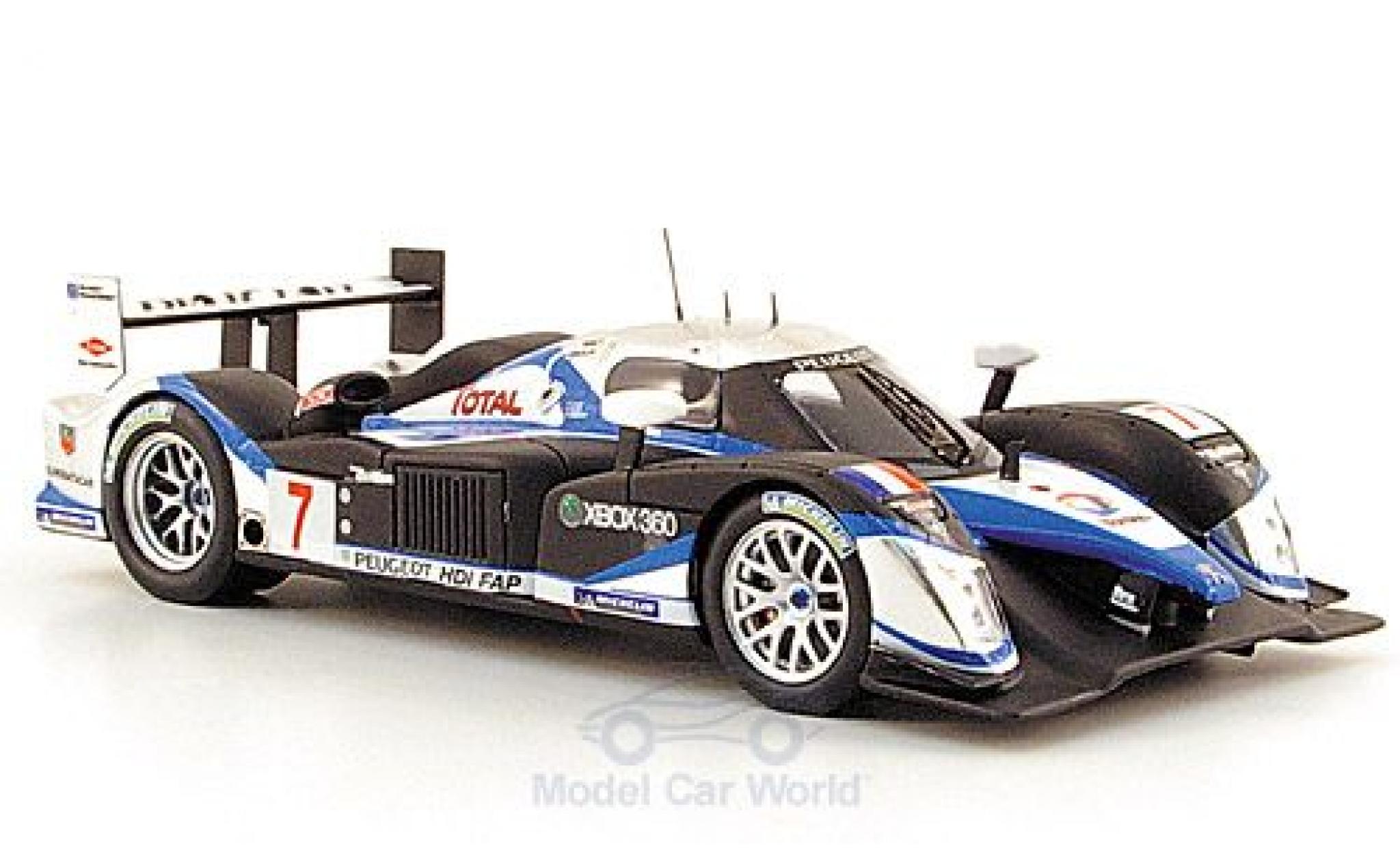 Peugeot 908 2009 1/43 Provence Moulage HDI FAP No.7 24h Le Mans 2009 mit Decals diecast model cars