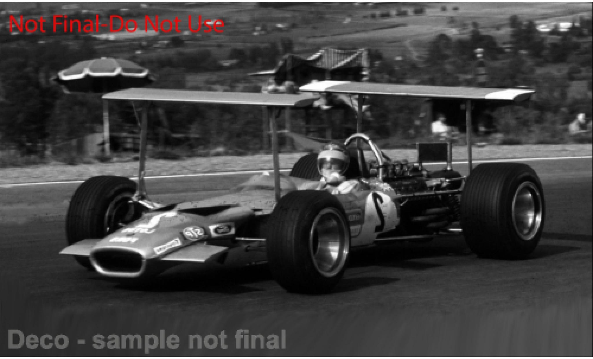 Lotus 49B 1/18 Quartzo No.2 Formel 1 GP S&uuml;dafrika 1969 1:18 diecast model cars