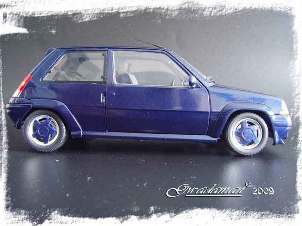 Renault 5 Alain Oreille GT Turbo serie limitee 1/18 Norev