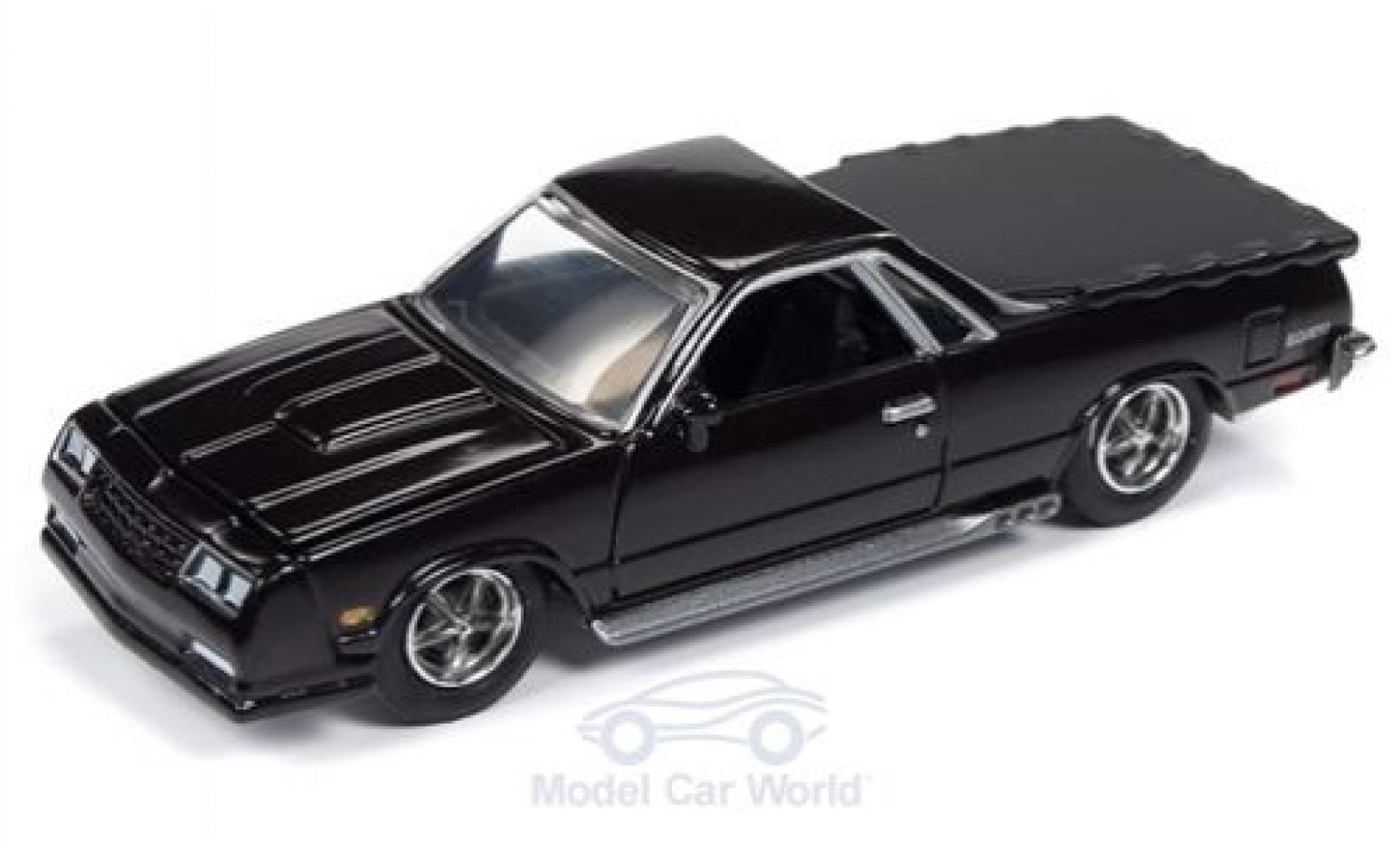 Chevrolet El Camino 1/64 Racing Champions purple 1986 diecast model cars
