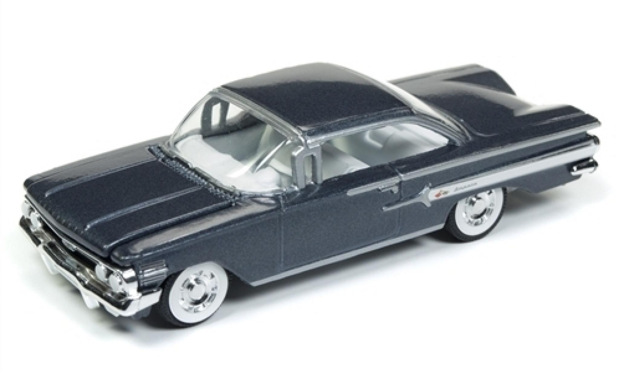 Chevrolet Impala 1/64 Racing Champions metallic grey 1960 diecast model cars