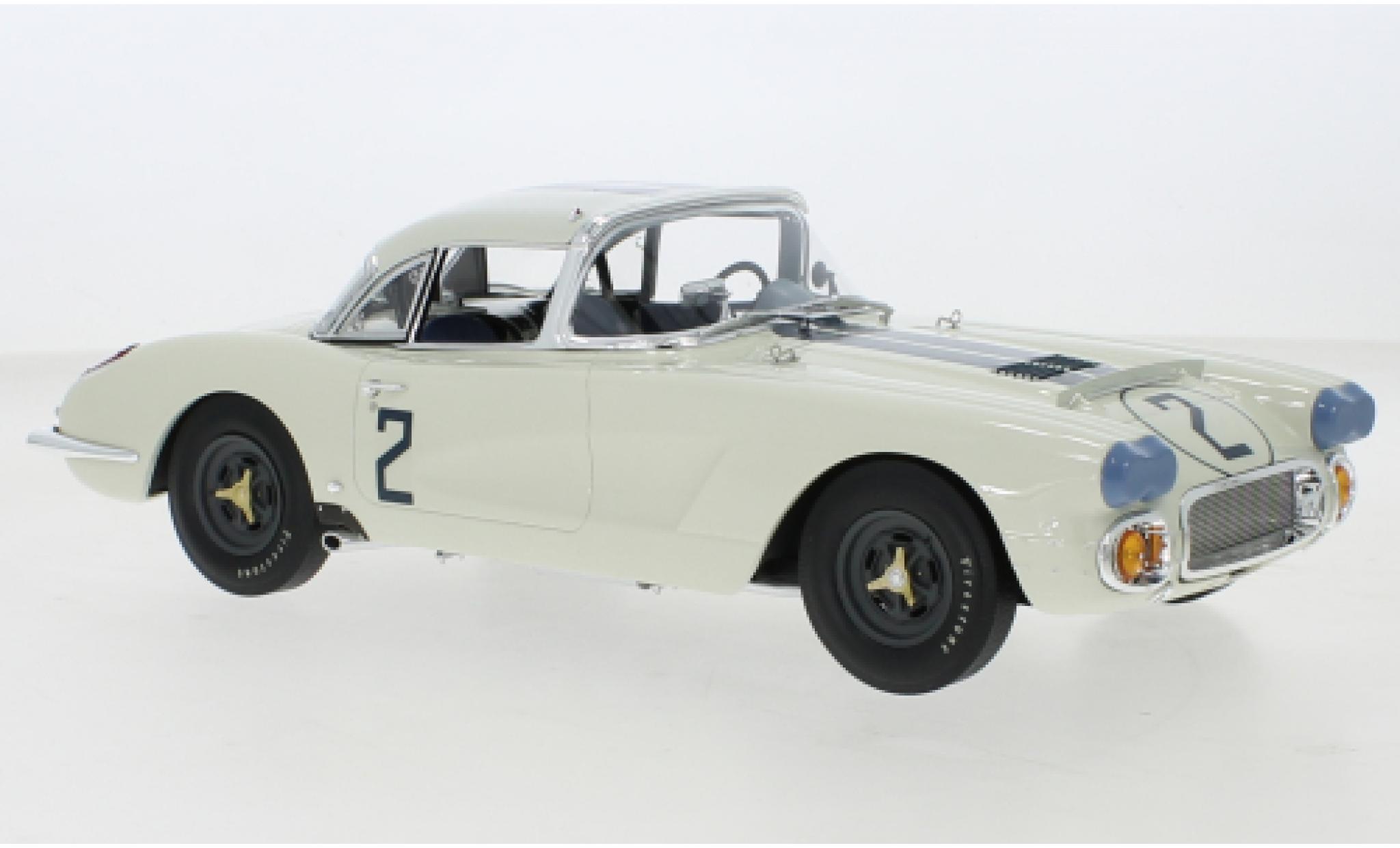 Chevrolet Corvette 1/18 RAR   Real Art Replicas C1 No.2 Briggs S. Cunningham 24h Le Mans 1960 diecast model cars