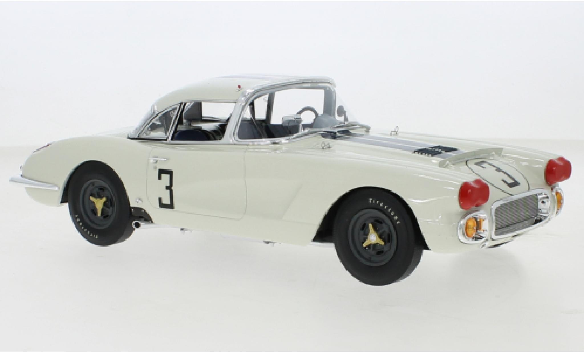 Chevrolet Corvette 1/18 RAR   Real Art Replicas C1 No.3 Briggs S. Cunningham 24h Le Mans 1960 diecast model cars