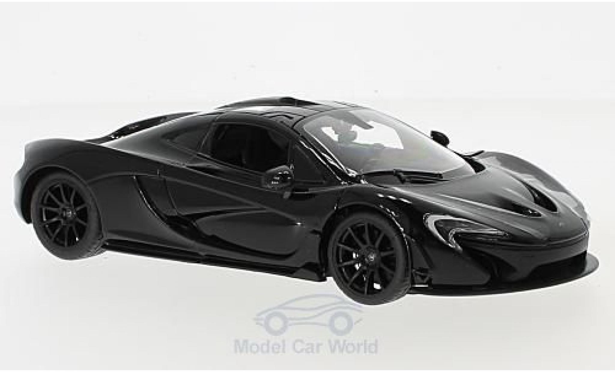 McLaren P1 1/24 Rastar black diecast model cars