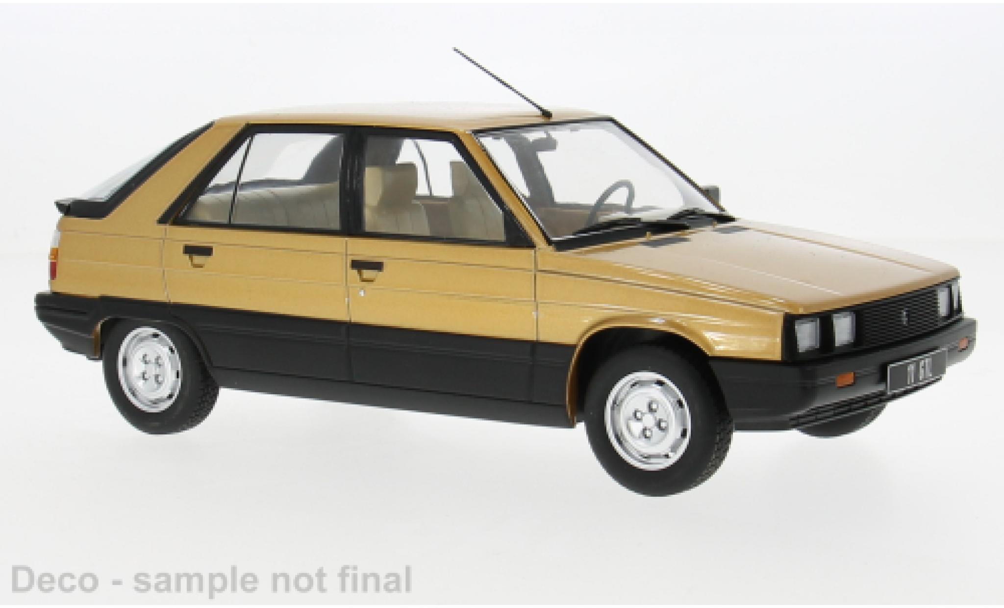 Renault 11 1/18 MCG GTL beige 1985 1:18 diecast model cars