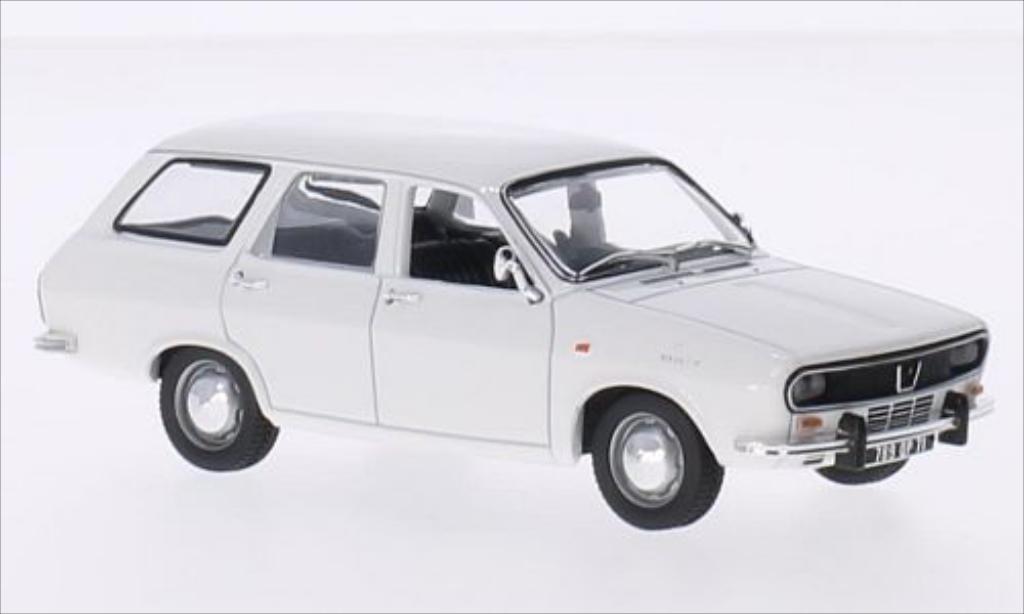 Renault 12 Break 1/43 Norev Estate white 1972 diecast model cars