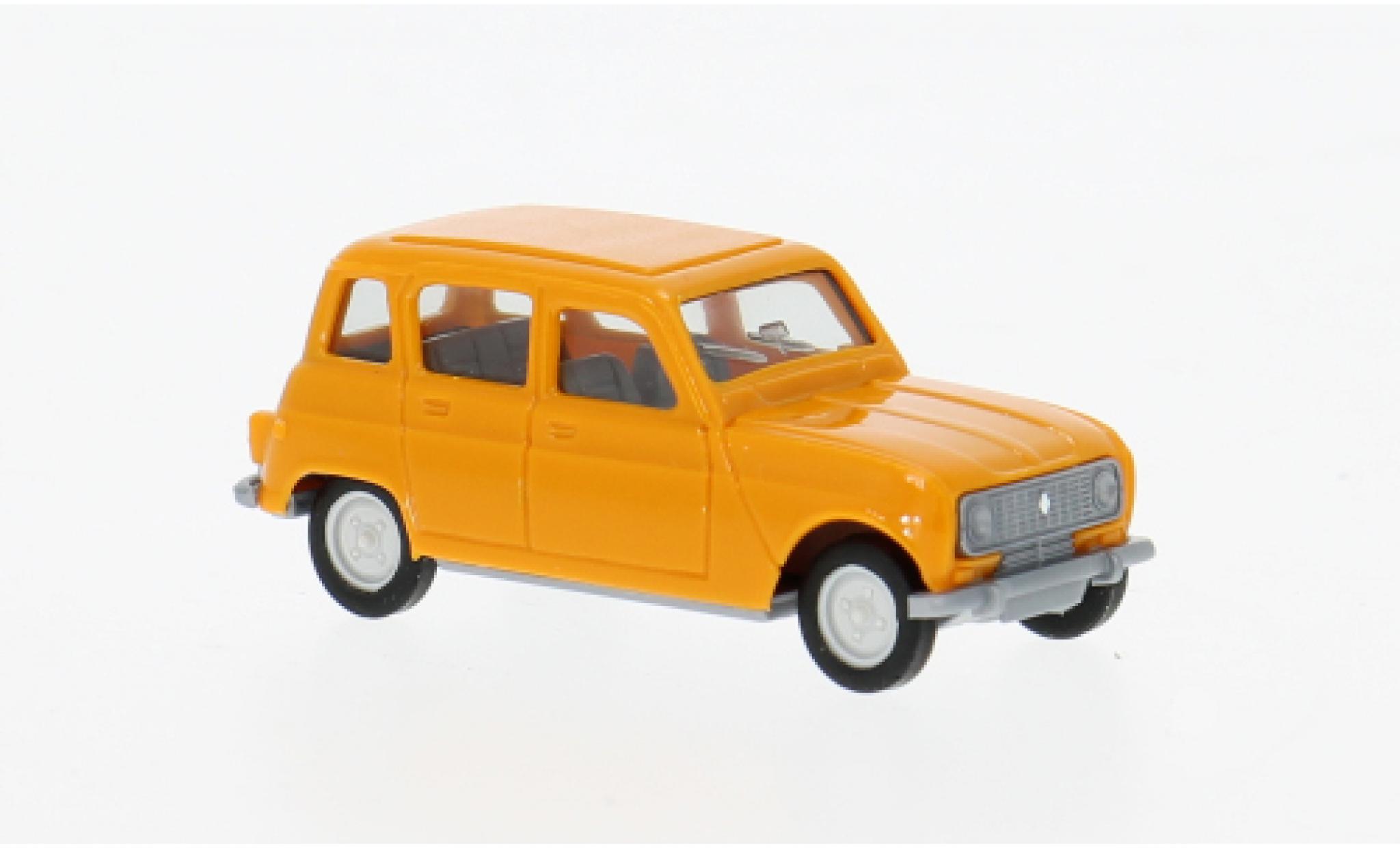 Renault 4 1/87 Herpa orange 1:87 diecast model cars
