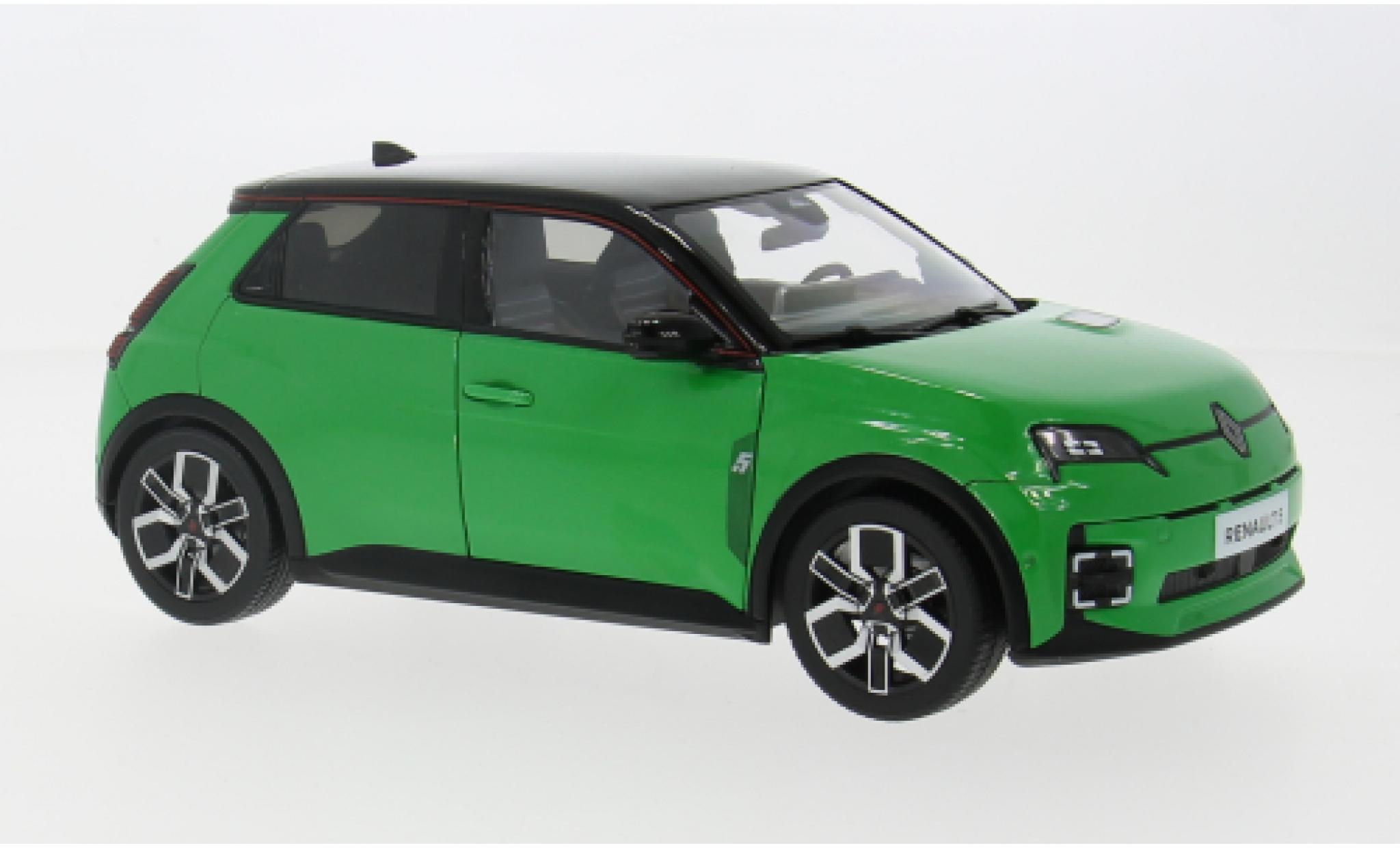 Renault 5 1/18 Norev E-Tech 100% green 1:18 diecast model cars
