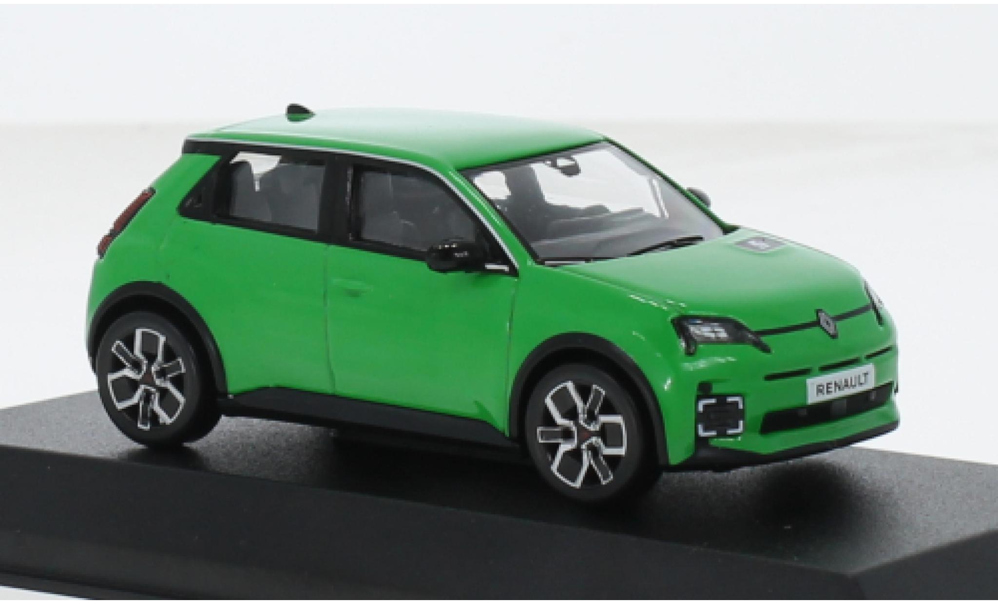 Renault 5 1/43 Norev E-Tech 100% green 1:43 diecast model cars