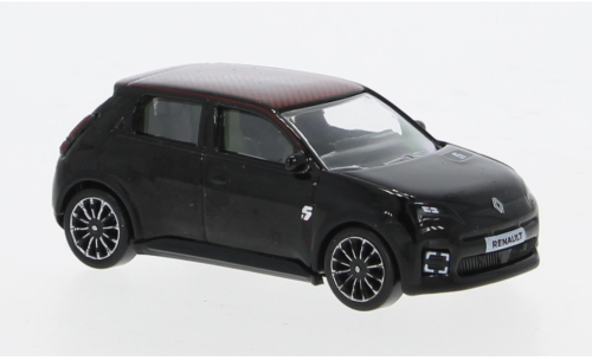Renault 5 1/64 Norev E-Tech 100% black 1:64 diecast model cars